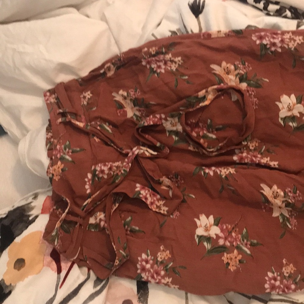 American Eagle Flower pants size small